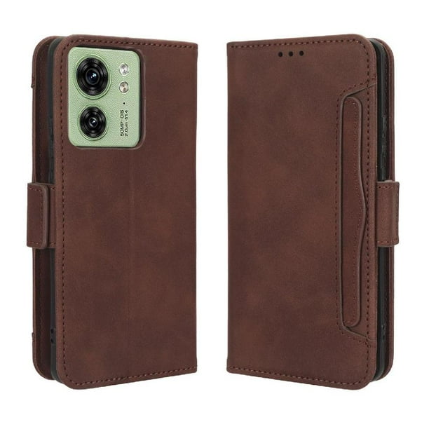 Funda Tipo Billetera FOXDOCK para Motorola MOTO Edge 40 – Tapa Flip con Tarjetero