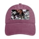 thumbnail image 1 of Vinícius Júnior Sombrero vaquero para adultos con ala curvada moldeable, sombrero de sol al aire libre para hombres y mujeres, 1 of 6