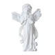 thumbnail image 2 of Escultura De Pared De ángel, Estatua De Querubín De Resina Para Sofá, TV, Fondo, Hogar, Dormitorio, Blanco, 2 of 5