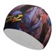 thumbnail image 1 of Street Fighter Gorro de Natación de Licra, Gorro de Baño de Tela Cómoda, Gorro Elástico Antideslizante para Hombres, Mujeres y Niños, 1 of 6