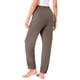 thumbnail image 3 of INSPIRE CHIC Pantalones de pijama para mujer, suaves y cómodos, pantalones de pijama, pantalones de descanso, ropa de dormir con bolsillo, L Marrón, 3 of 6