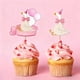 thumbnail image 4 of Decoración para cupcakes, color rosa con forma de ganso, 24 unidades, decoración de cumpleaños para, 4 of 5