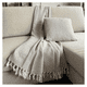 thumbnail image 1 of Combo Deco 2 Cojines y 1 Manta Chevron Beige / Blanco Diseño Moderno Lavable x mts, 1 of 3