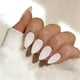 thumbnail image 2 of Press On Nails JOYVVEW White Short Almond para mujer, 30 unidades, 2 of 7