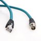 thumbnail image 2 of Cable Ethernet Eonvic 3 m Cat‑7e M12 a RJ45 Azul, 2 of 5