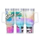 thumbnail image 1 of Splatoon Vaso aislado de acero inoxidable con asa, diseño temático, regalo para familia, amigos y fans; incluye pajita y encaja en el portavasos estándar, 40 oz, 1 of 6