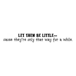 Rienda Libre Graphics - Decomural Let Them Be Little Nursery Ws-15946
