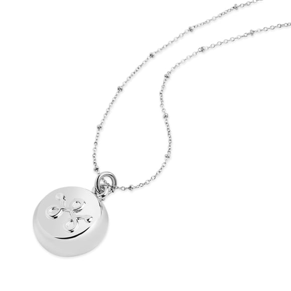 Collar inteligente invisawear de plata