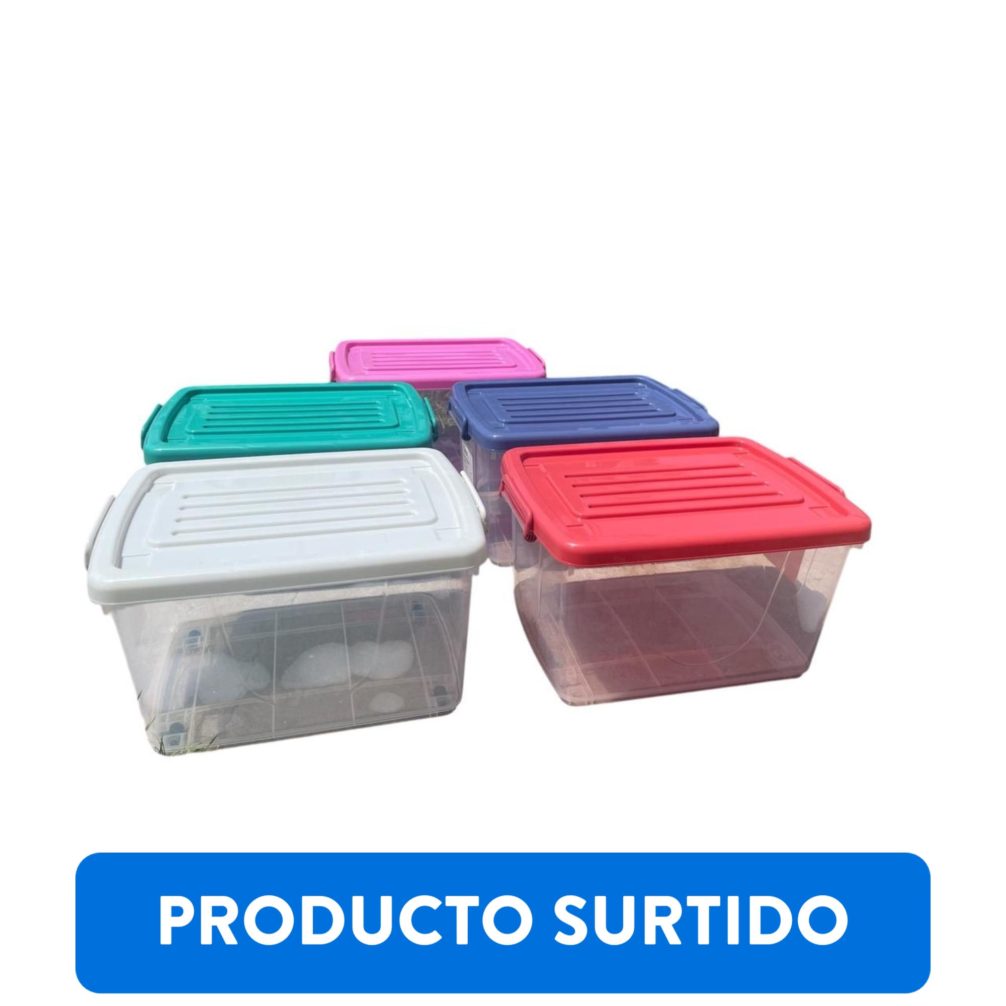 Haus - Caja Organizadora 80L Polipropileno Multicolor