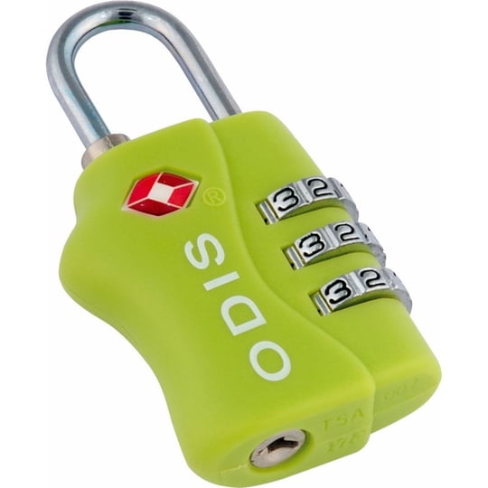 Candado Tsa 33mm Verde Bt Bronce Con Protección Plástica Odis