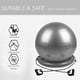 thumbnail image 5 of Anillo para pelota de yoga (solo base), compatible con pelotas de yoga - Para oficina, gimnasio y silla, 5 of 5