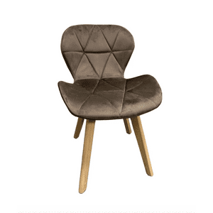 Habita2 Chile - Silla Velvet Chocolate