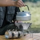 thumbnail image 4 of Estufas de camping al aire libre, soporte portátil de acero inoxidable, marco de horno, parabrisas, accesorio multifuncional para cocinar barbacoas y picnic, soporte para fogatas, pantalla contra el v, 4 of 6