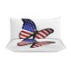 thumbnail image 3 of American Flag 3-Piece Twin Bed Set Fade-Resistant Microfiber, 3 of 4