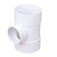 thumbnail image 1 of Codo en T NDS 15 cm x 10 cm Blanco PVC Hub X Hub, 1 of 7