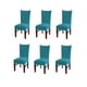 thumbnail image 3 of Pack de 6 fundas elasticas lisas para sillas, 3 of 6