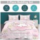 thumbnail image 2 of Cute Cinnamoroll Cartoon Character Duvet Cover Set Bedding Set 3D Cartoon Printed Comfortable And Soft Bed Set Room Decor for Bedroom, 2 of 5
