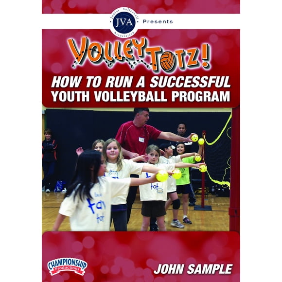 DVD Championship Productions Volleytotz: cómo dirigir un programa de voleibol