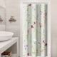 thumbnail image 1 of Transform Your Bathroom with our Botanical Watercolor Floral Shower Curtain Set - Includes 12 Hooks for Easy Installation!, 1 of 5