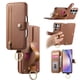 thumbnail image 1 of Funda FOXDOCK para Samsung Galaxy S26 Ultra Protección RFID, Soporte Ajustable, Función Cartera, Diseño Antigolpes-marrón, 1 of 6