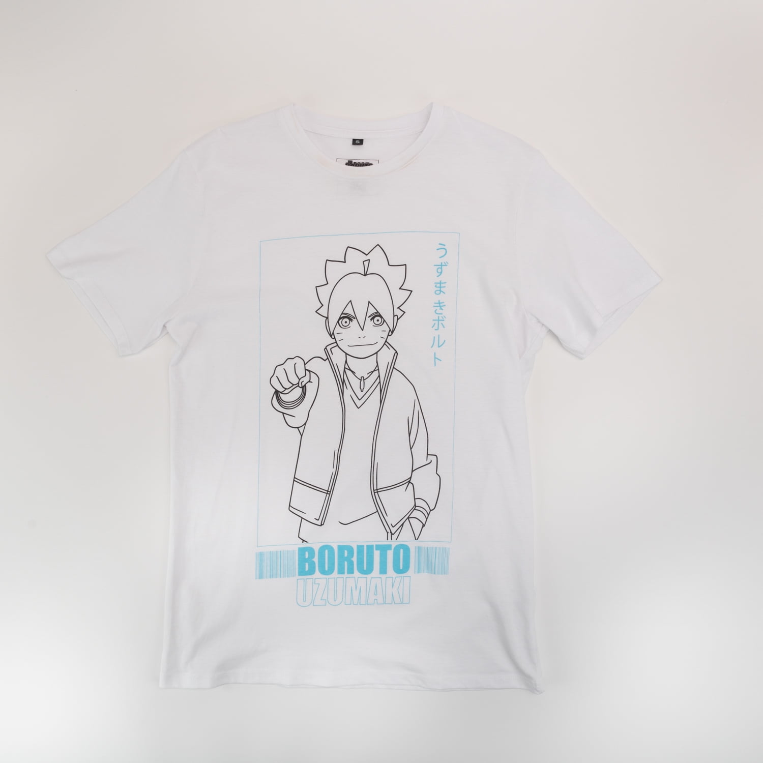 Boruto: Naruto Next Generation - Polera Hombre You Boruto Izumaki Blanco
