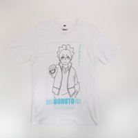 Boruto: Naruto Next Generation - Polera Hombre You Boruto Izumaki Blanco