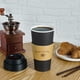thumbnail image 4 of Tazas de café de papel LITOPAK, paquete de 50 unidades, con tapas, fundas y barras, 4 of 7