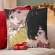 thumbnail image 4 of Mira Hacia Atrás Fundas de almohada de terciopelo con tema, regalos de funda de almohada, decoración para el hogar, cojín de lanzar, regalo de cumpleaños para fans y parejas. 45cm x 45cm., 4 of 6