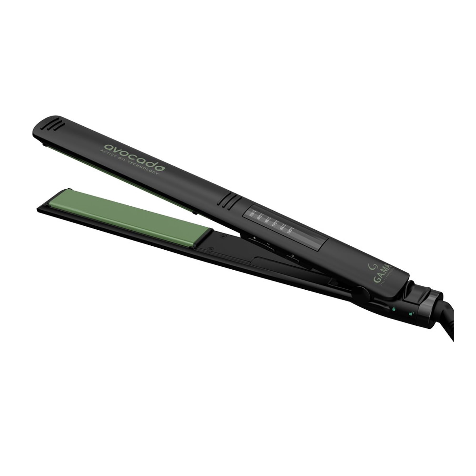 Gama Italy Professional - Plancha Alisadora De Pelo Gama Avocado Led Digital