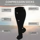 thumbnail image 4 of 5 pares de calcetines de compresión de talla grande para mujeres y hombres, pantorrilla ancha, soporte extra hasta la rodilla para la circulación - Estilo 1, 4 of 6