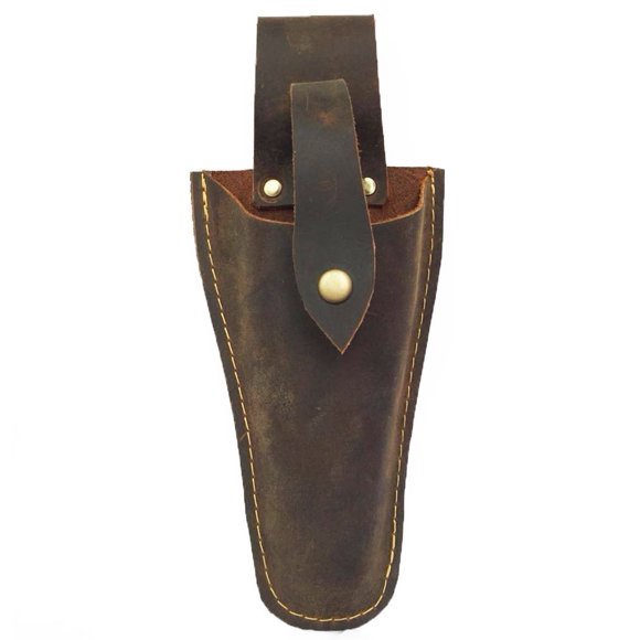 Funda de piel con soporte para alicates, para cinturón, herramientas de jardín