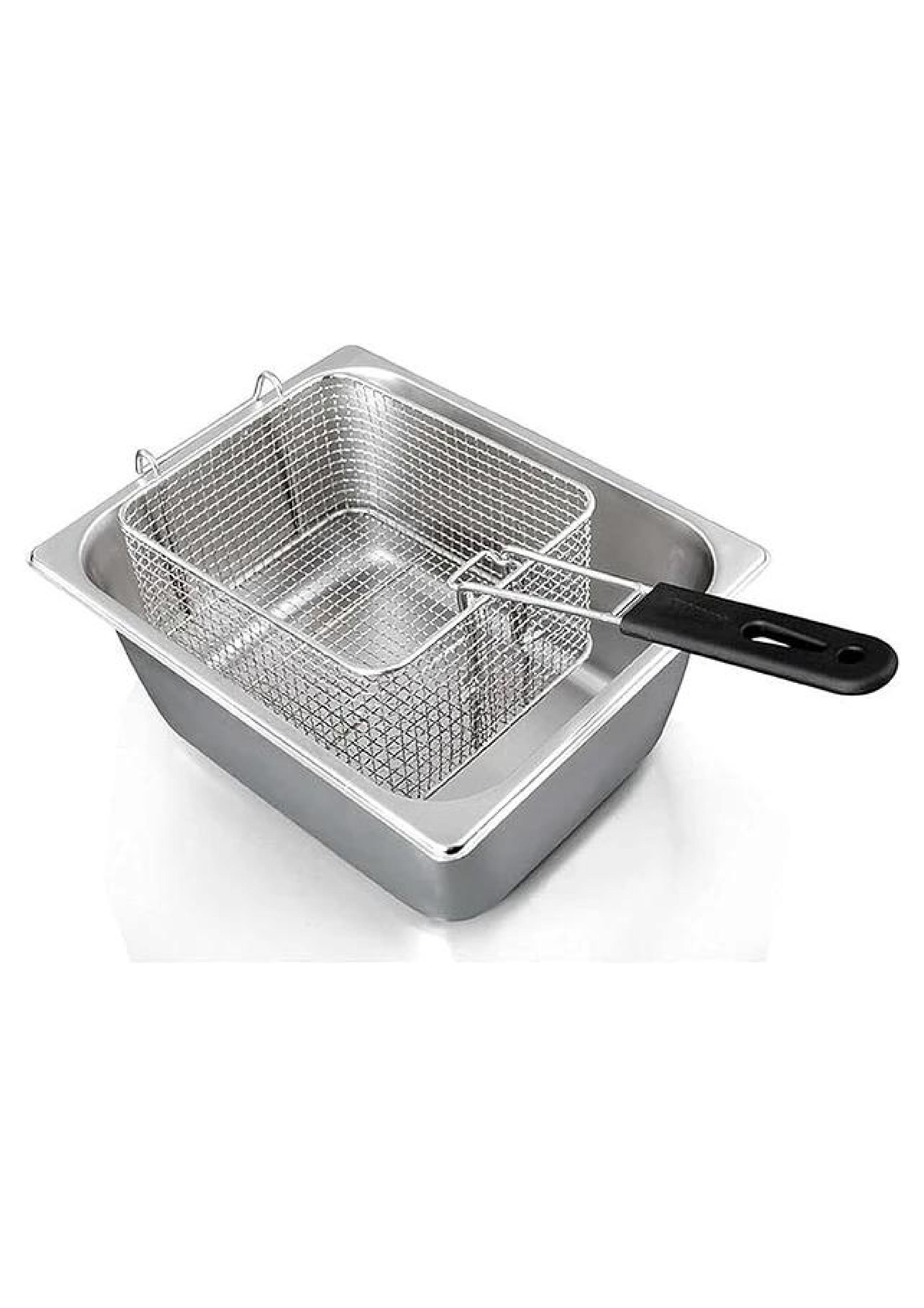 Tacho De Acero Inoxidable + Canastillo 6 L