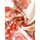 thumbnail image 5 of INSPIRE CHIC Conjunto de Lounge de Satén para Mujer Camiseta sin Mangas Ropa de Dormir Pijamas Conjunto L Blanco Rosa Floral, 5 of 6