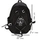 thumbnail image 4 of Drawstring Design Schoolbag For Students, Y2K Large Capacity Travel Backpack, Aesthetic Star Embroidery Rucksack, 4 of 5