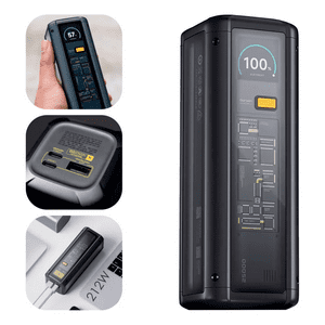 Xiaomi Powerbank 25000Mah 212W Hypercarga Multipuerto Negro