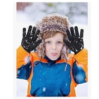 Mercado Ideas - Guante De Lana Para Niños Azul Marino