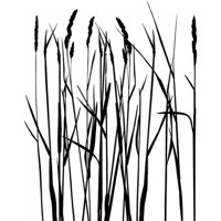 Rienda Libre Graphics - Decomural Long Grass Flowers Trees Ws-16229
