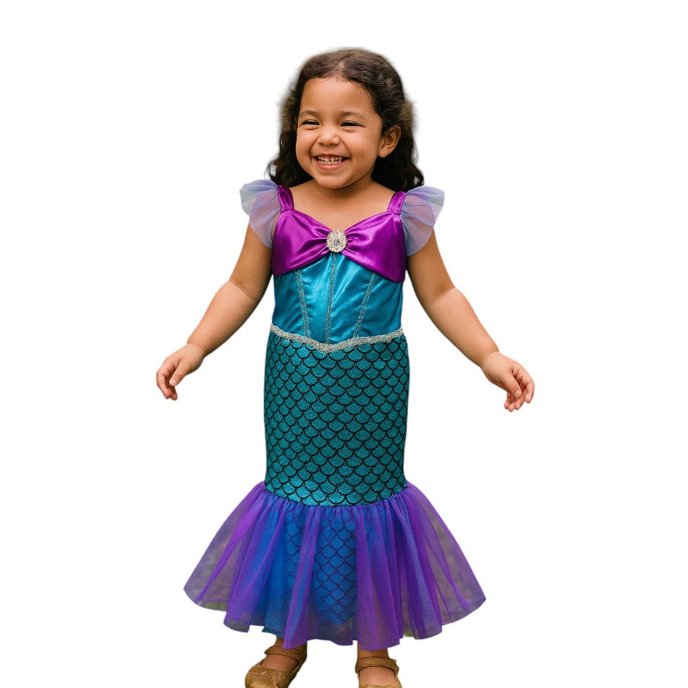 Sm - Disfraz Cosplay Princesa Sirenita Infantil Para Niñas