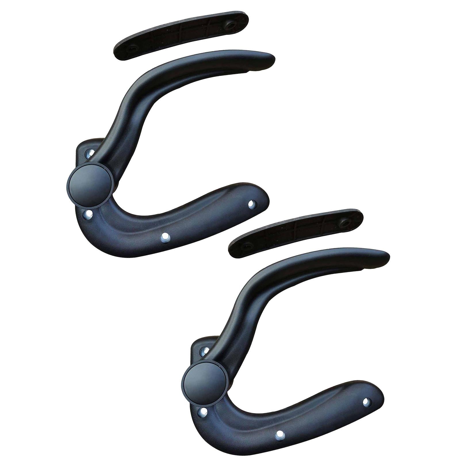 Magideal - Brazos Ajustables Para Silla De Oficina Con Almohadillas Para Los Brazos Reemplaza Los Accesorios De Orificio Previo Brazos Ajustables De Altura Resis , Negro