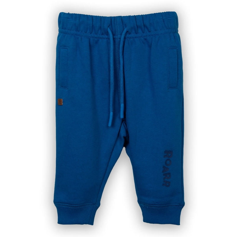 Pantalón Buzo Bebe Niño Azul Pillin