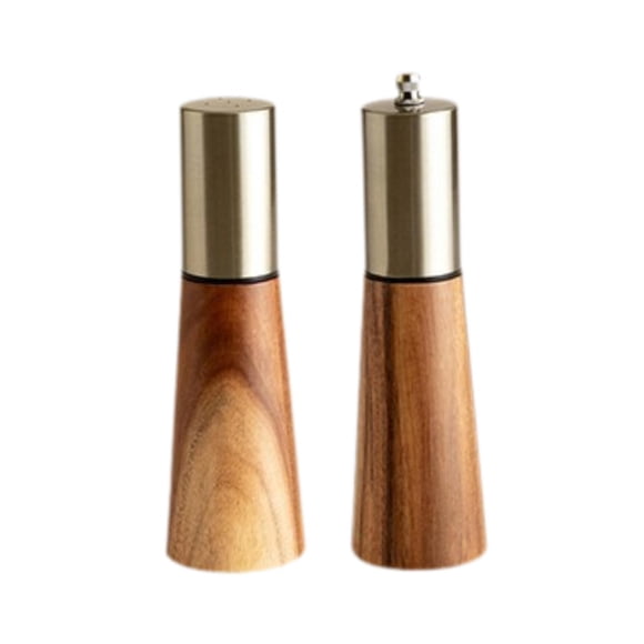 Molinillo De Sal Y Pimienta, Molinillo De Madera Para Especias, Molinos De Sal Para El Hogar, Barra De Picnic Sin Bandeja