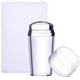 thumbnail image 1 of Kit de estampador de diseño de uñas, estampador de gelatina transparente con raspador, juego de esmaltes de estampado profesionales para decoración de uñas DIY, 1 of 7