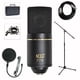 thumbnail image 1 of Kit de micrófono condensador de estudio MXL 770 con soporte y filtro antipop, 1 of 1
