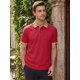 thumbnail image 4 of INSPIRE CHIC Camisa Polo de Punto para Hombre de Manga Corta con Cuello de Cuadros para Golf S Rojo, 4 of 5