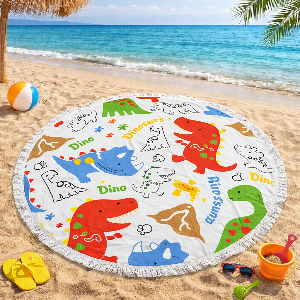 Zahr - Toalla Redonda Dinos