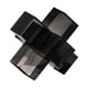 thumbnail image 3 of Artesanías Cruzadas De Cristal Geométricas Nórdicas 3D Para Hollín De Regalo Familiar De Mesa 12x12x12cm, 3 of 5