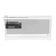 thumbnail image 2 of Acuario Para Tortugas, Escondite, área De Eclosión, Caja De Alimentación Con Plataforma Para Tomar El Sol, M Con Plataforma Y Tapa, Color Blanco, 2 of 5
