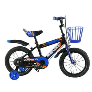 Genérico - Set X2 Bicicleta Infantil Aro 14 Con Canastilla Niño