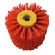 thumbnail image 2 of Cepillos De Tambor De Alambre Abrasivo Rueda Tampón De Pulido Grano Rojo 80, 2 of 5
