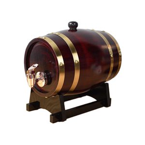 Bothyi - Barril De Vino Con Soporte, Barril De Vino De Madera Para Cocina De Boda.